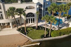 Palm Tree Installation by Kaius Landscaping & Construction