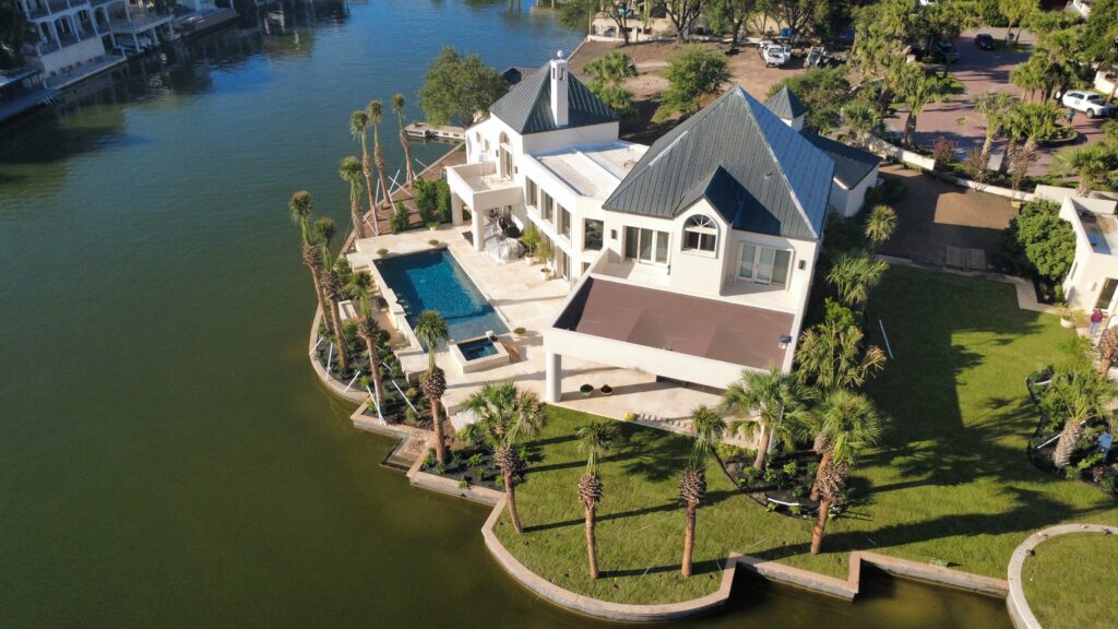 Palm Tree Installation by Kaius Landscaping & Construction