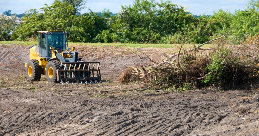 Land Clearing by Kaius Landscaping and Construction