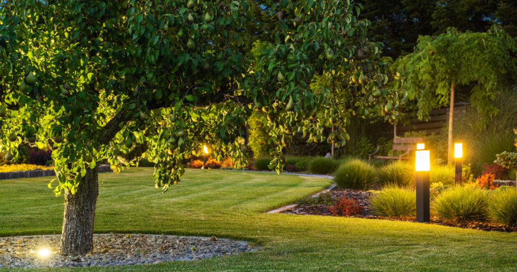 Landscape Lighting by Kaius Landscaping and Construction
