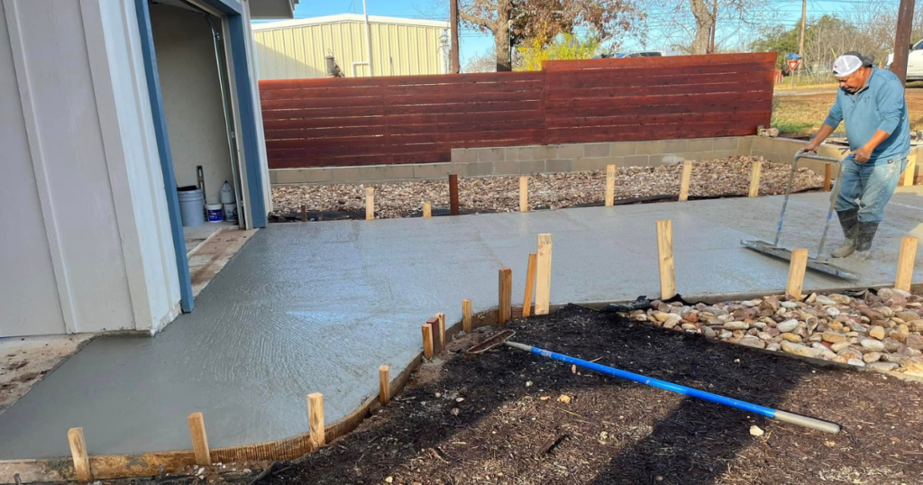 Concrete Driveway Contractor Kaius Landscaping and Construction