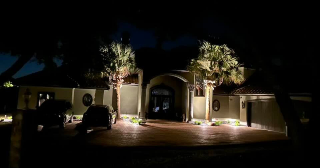 Outdoor Lighting by Kaius Landscaping and Construction