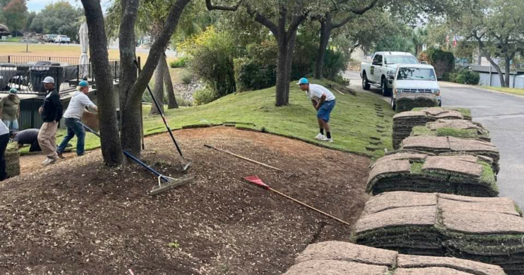 Sod Installation by Kaius Landscaping and Construction