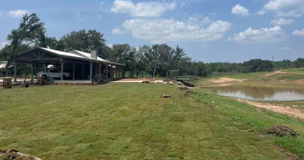 Sod Installation by Kaius Landscaping and Construction