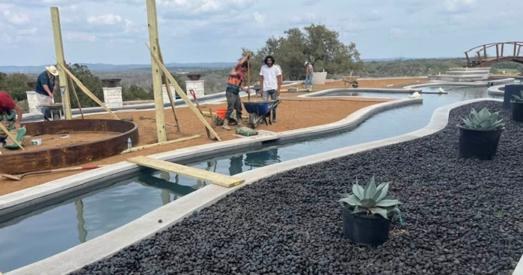 Water Feature Installation by Kaius Landscaping and Construction